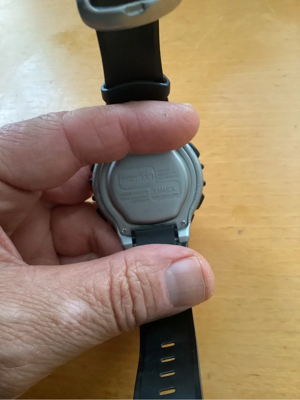 Timex Black and Silver Digital Sports Watch
